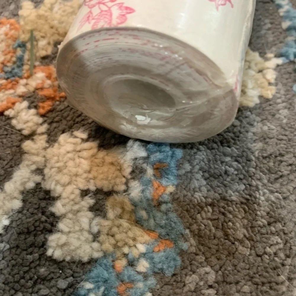 Sealed Double Roll Waverly Pre Pasted Wallpaper Floral Vintage‎ 60.75 sq…